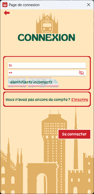Connexion