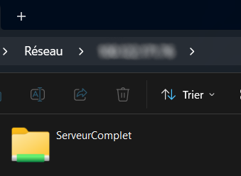 Accès Explorateur