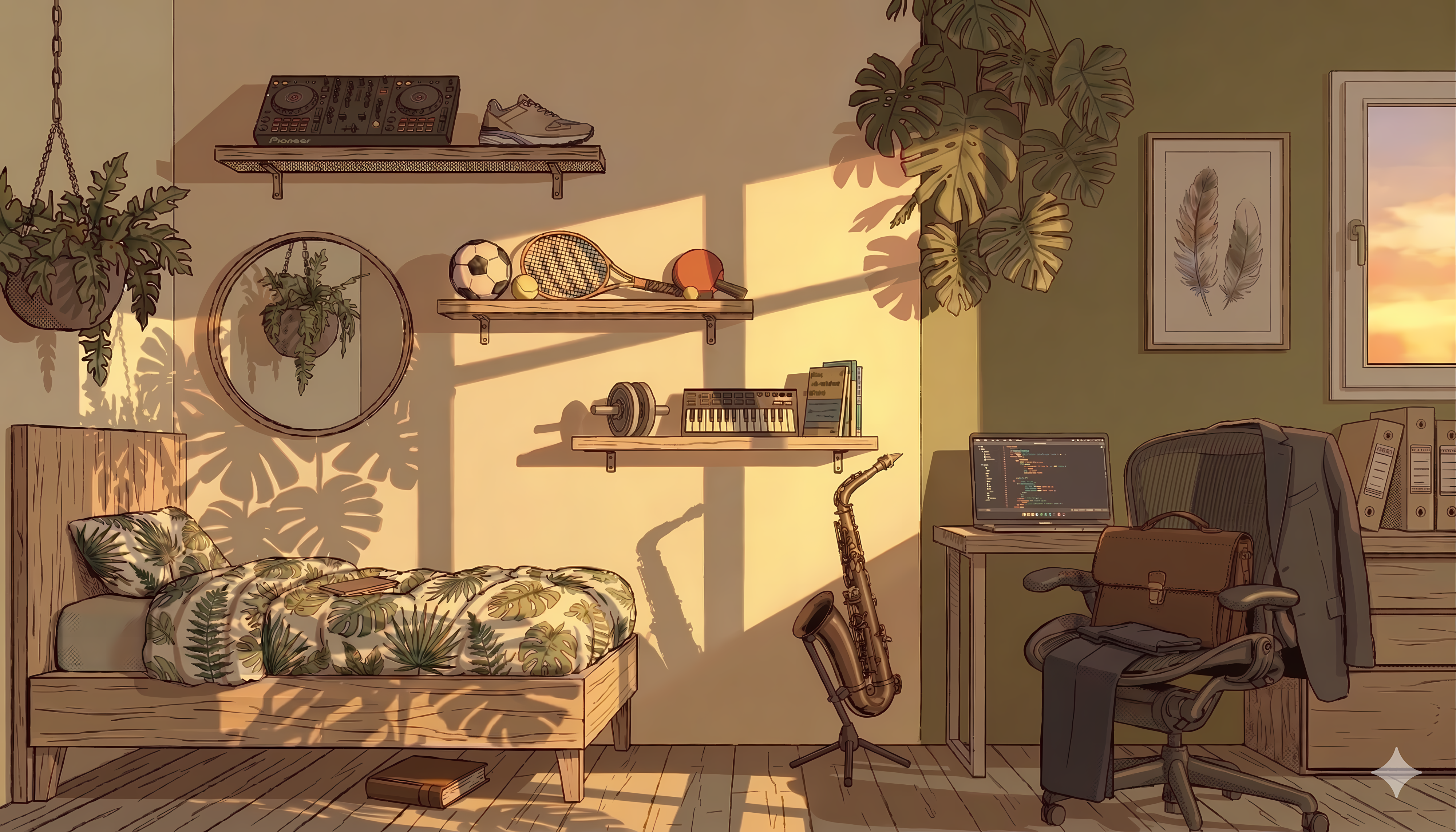 Rendu de la chambre interactive